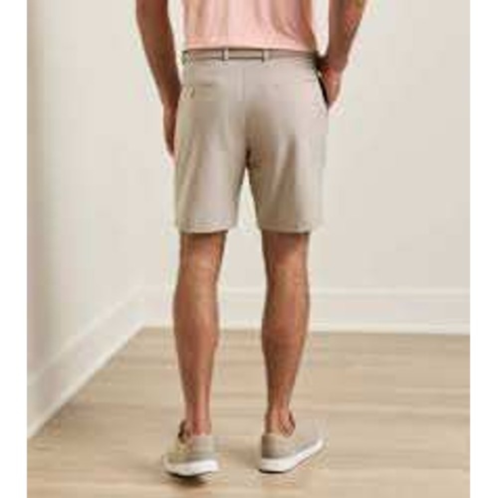 Peter‎ Millar Crown Sport Mens Khaki Performance Golf Shorts Tan Size 40